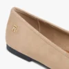 Ballerines en daim