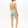 Bas de bikini en seersucker rayé Bas de bikini en seersucker rayé
