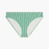 Bas de bikini en seersucker rayé Bas de bikini en seersucker rayé