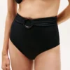 Bas de bikini taille haute à anneau Bas de bikini taille haute à anneau