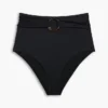 Bas de bikini taille haute à anneau Bas de bikini taille haute à anneau