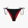 Bas de bikini triangle à blocs de couleur Bas de bikini triangle à blocs de couleur