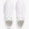 Baskets en cuir avec logo Hilfiger Baskets en cuir avec logo Hilfiger