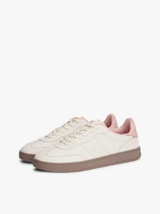 Baskets en cuir style skater