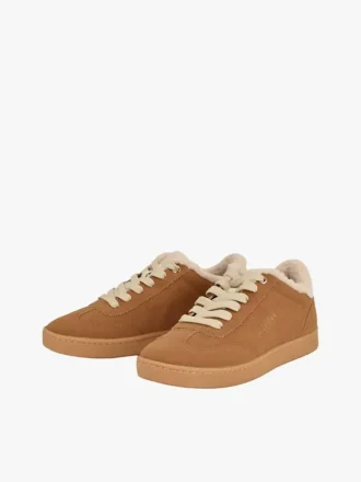 Baskets skater doublées en polaire Teddy