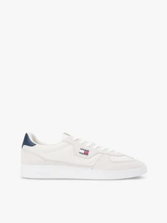Baskets skater Tommy Jeans à textures mélangées