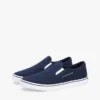 Baskets slip-on en toile vulcanisée Baskets slip-on en toile vulcanisée