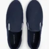 Baskets slip-on en toile vulcanisée Baskets slip-on en toile vulcanisée