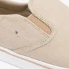 Baskets slip-on en toile vulcanisée Baskets slip-on en toile vulcanisée