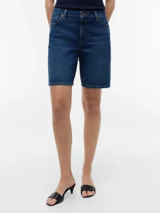 Bermuda en denim 9 pouces
