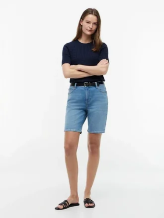 Bermuda en denim 9&Prime; Shorts