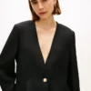 Blazer ample en mélange de lin Blazer ample en mélange de lin