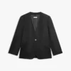 Blazer ample en mélange de lin Blazer ample en mélange de lin