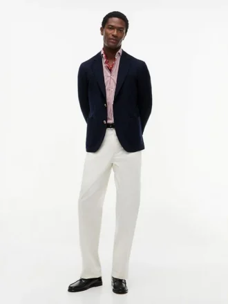 Blazer en laine Hopsack
