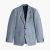 Blazer en lin New York Label à coupe classique Blazer en lin New York Label à coupe classique