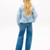Blouse en popeline à rayures pour enfant
