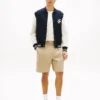 Bomber en éponge épaisse avec monogramme Bomber en éponge épaisse avec monogramme