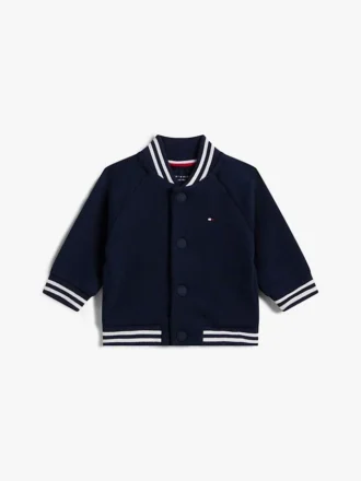 Bomber pour bébés avec logo monotype Varsity