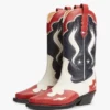 Bottes de cowboy en cuir Tommy Jeans Bottes de cowboy en cuir Tommy Jeans