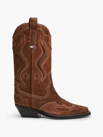 Bottes de cowboy en daim Tommy Jeans Bottes de cowboy en daim Tommy Jeans