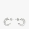 Boucles d’oreilles créoles « Nautical Knot » Boucles d’oreilles créoles « Nautical Knot »
