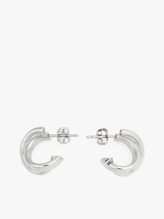 Boucles d&rsquo;oreilles créoles « Nautical Knot »