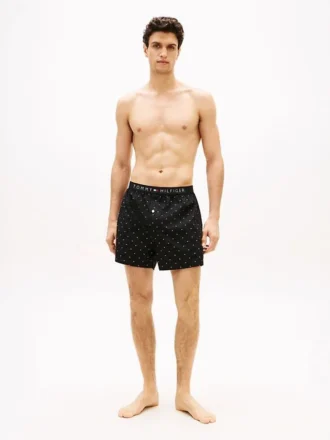 Boxer avec logo tissé