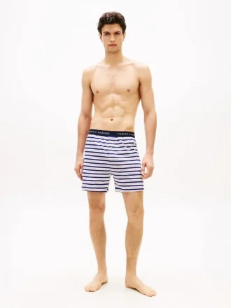 Boxer en maille imprimée