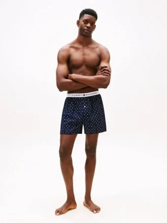 Boxer imprimé en tissu
