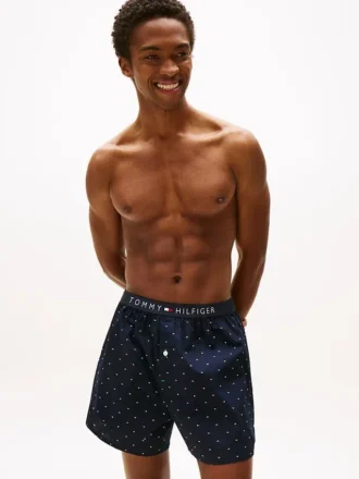 Boxer tissé tendance
