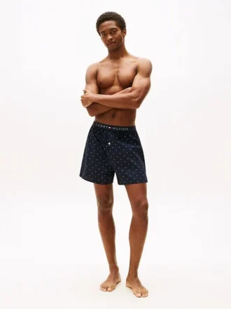 Boxer tissé tendance