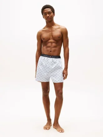 Boxer tissé tendance