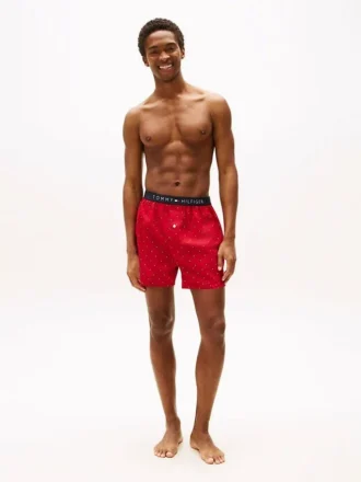 Boxer tissé tendance