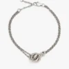 Bracelet à chaîne avec nœud marin Bracelet à chaîne avec nœud marin