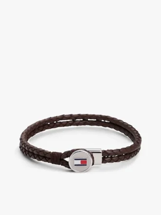 Bracelet en cuir tressé