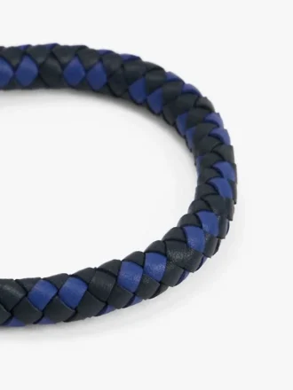 Bracelet en cuir tressé
