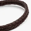 Bracelet en cuir tressé Bracelet en cuir tressé