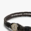 Bracelet en cuir tressé style marin Bracelet en cuir tressé style marin