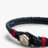 Bracelet en cuir tressé style marin Bracelet en cuir tressé style marin