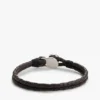 Bracelet en cuir tressé style marin Bracelet en cuir tressé style marin