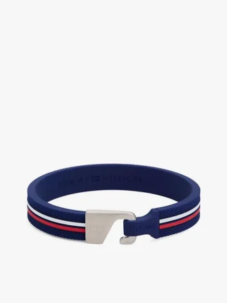 Bracelet en silicone à rayures emblématiques