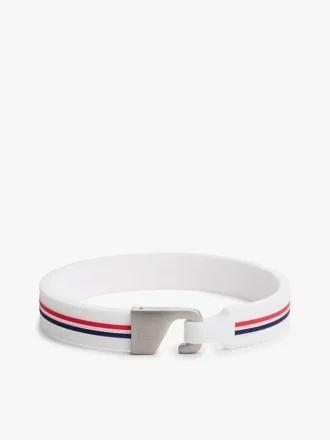 Bracelet en silicone à rayures emblématiques