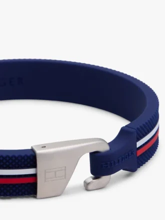 Bracelet en silicone à rayures emblématiques