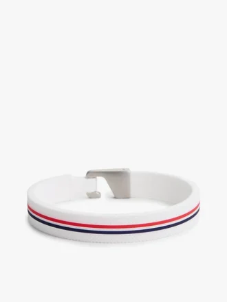 Bracelet en silicone à rayures emblématiques