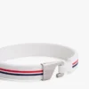 Bracelet en silicone à rayures emblématiques