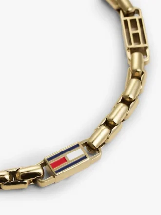 Bracelet à maillons en forme de drapeau