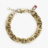 Bracelet à maillons marins plaqué or Bracelet à maillons marins plaqué or