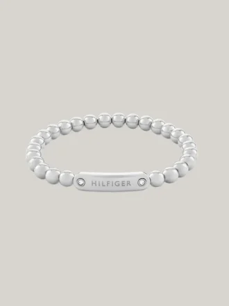 Bracelet à perles métalliques Monotype
