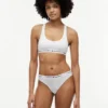Bralette sans doublure avec logo Tommy Bralette sans doublure avec logo Tommy