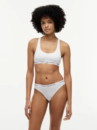 Bralette sans doublure avec logo Tommy